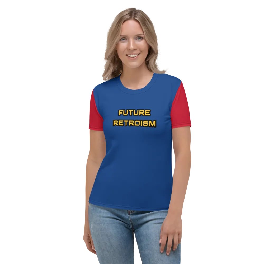 FR AOP Women's Crew Neck T-Shirt product image (1)