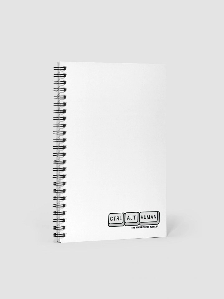 Ctrl Alt Human Spiral-bound Notebook product image (1)