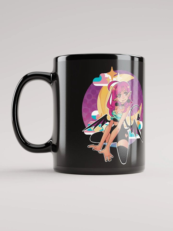 Cute Demon Black Glossy Mug product image (2)
