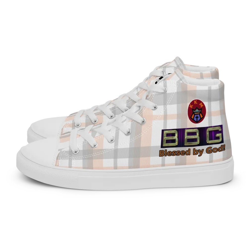 BBG Pale plaid High Tops product image (1)