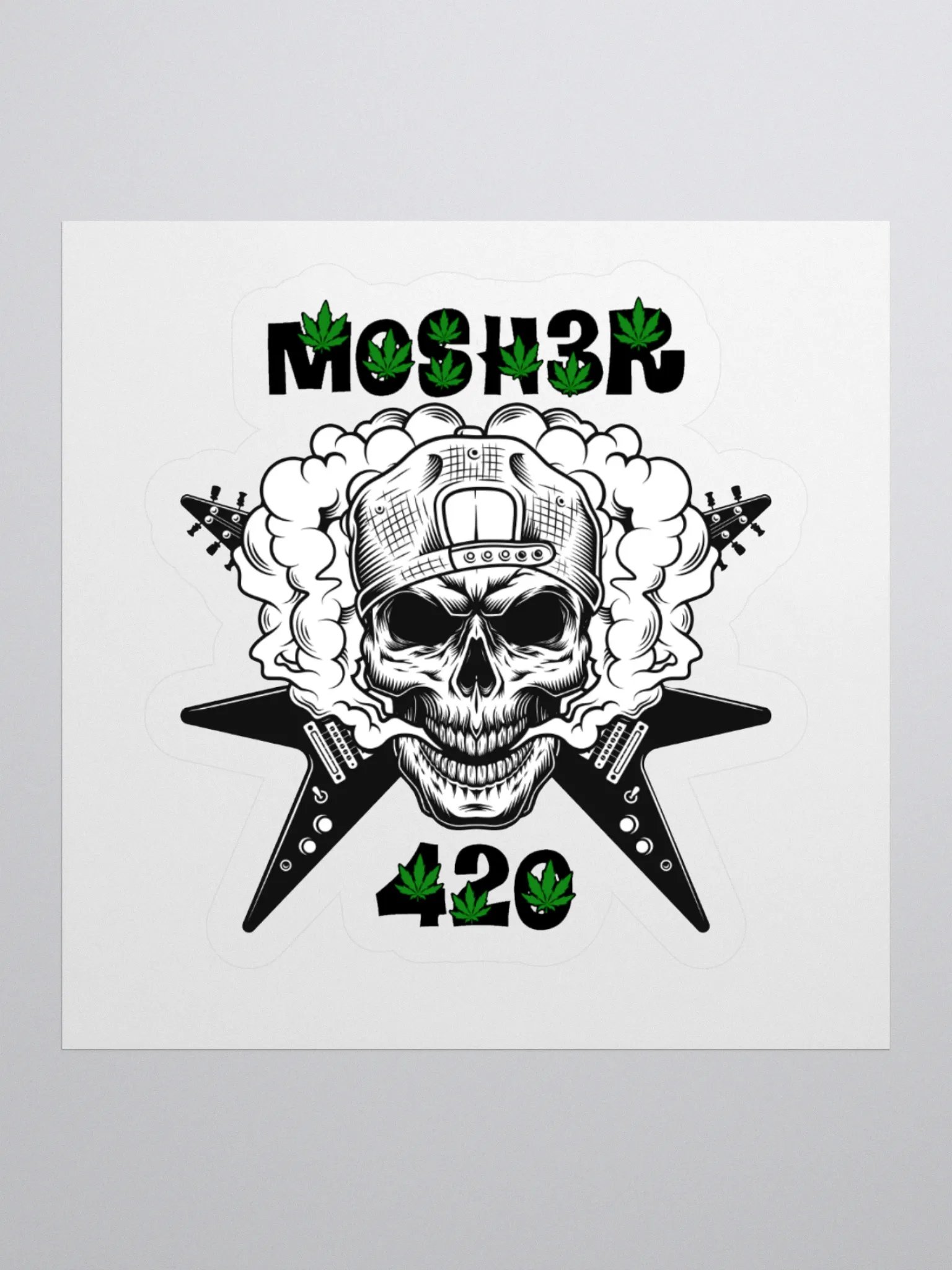 STONER LOGO STICKER product image (2)