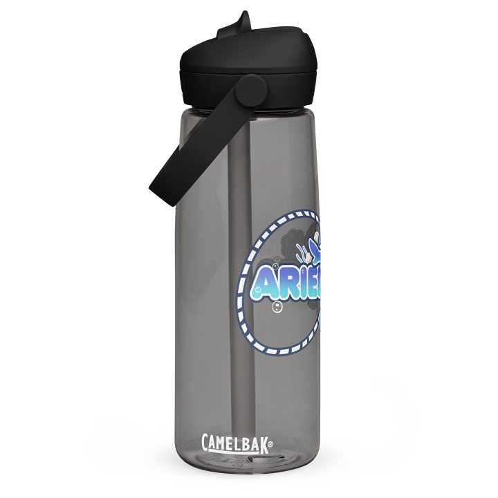 Flip Straw Water Bottle (ArielOTSea Logo) product image (2)