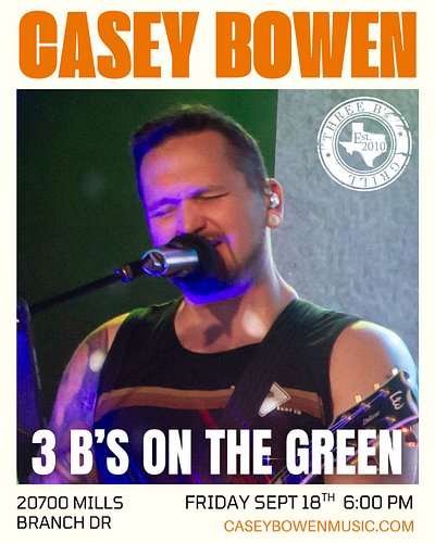 Bring your friends out this Friday to @threebsonthegreen