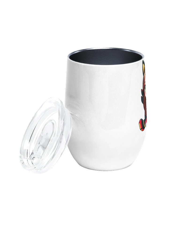 Chibi Chaos W/O Red BGD Wine Tumbler product image (2)