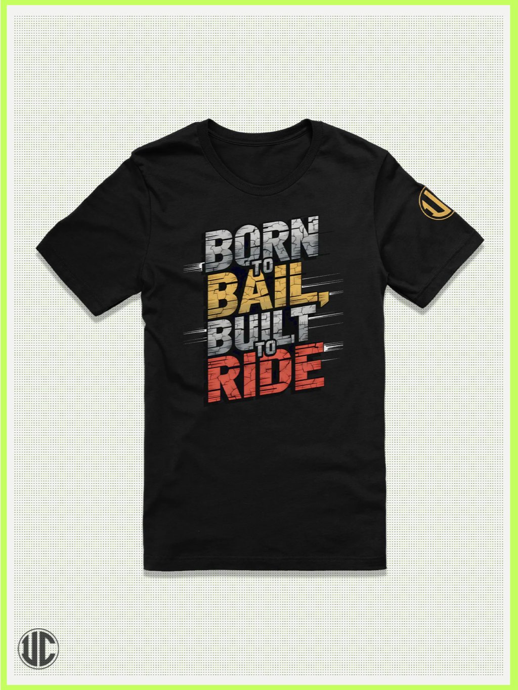 Born to Bail – Urban Skater Graphic T-Shirt product image (1)