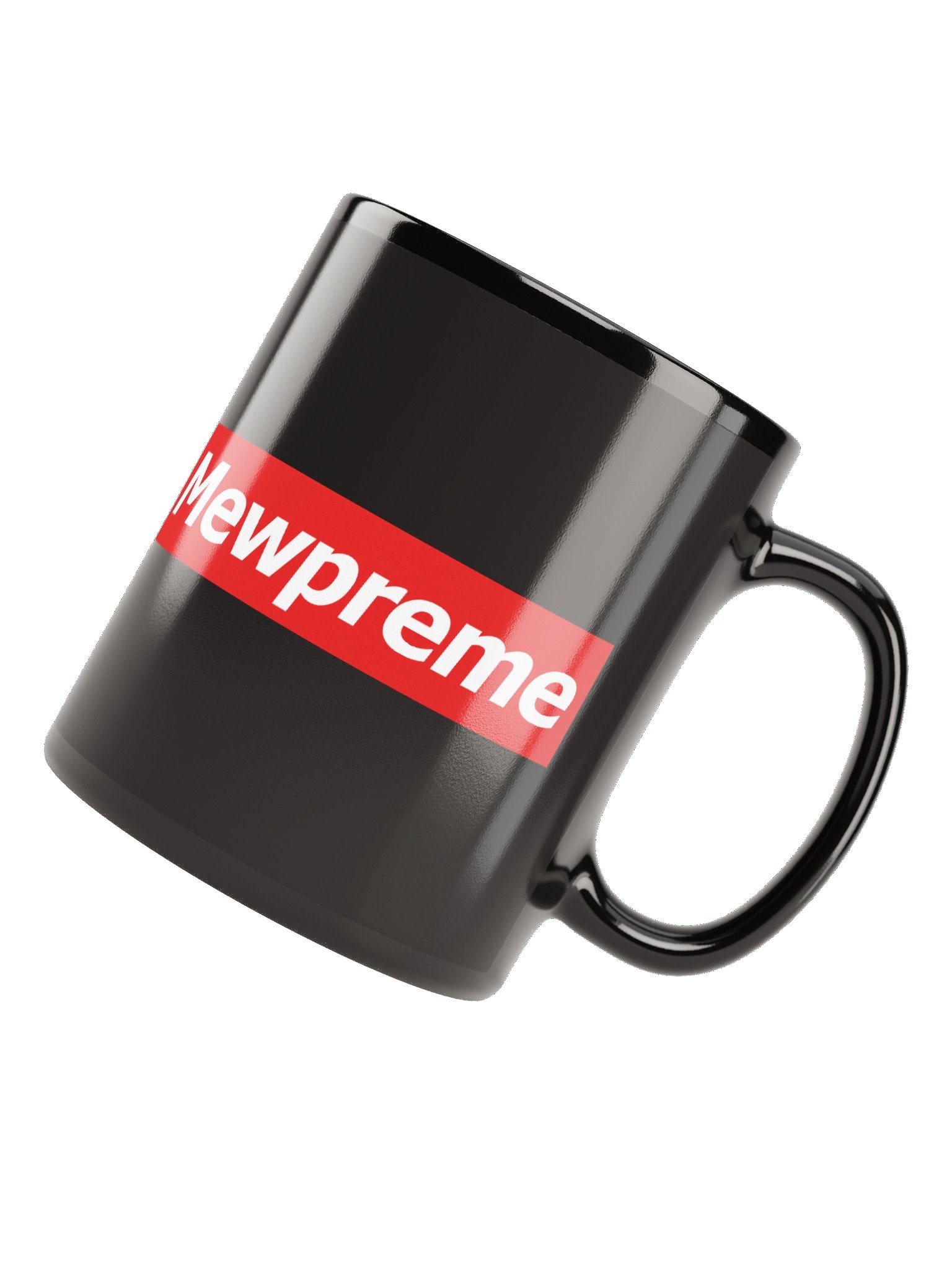 Classic Mewpreme Mug - Black product image (2)