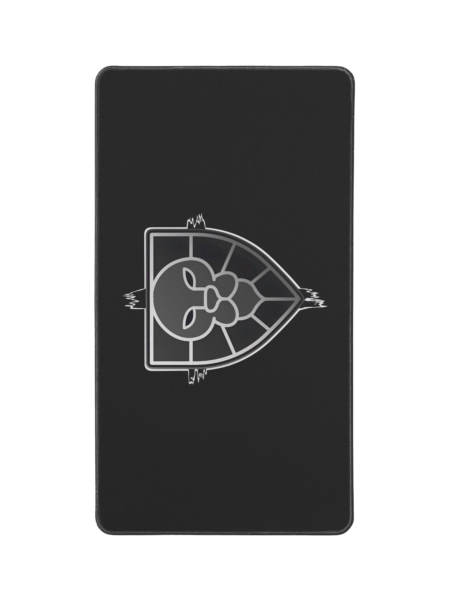 Lion Shield Medium Desk Mat (Black) product image (1)