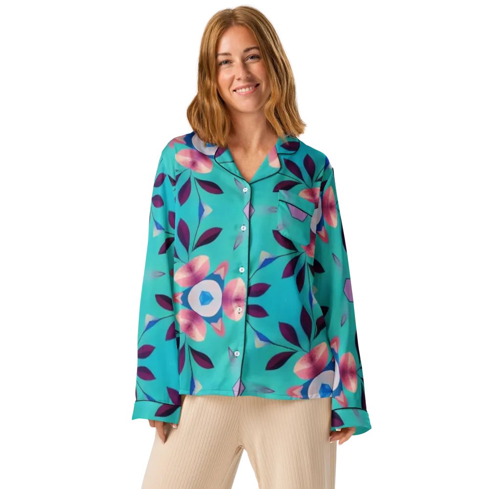 Bloom Long Sleeve Pyjama Top product image (1)