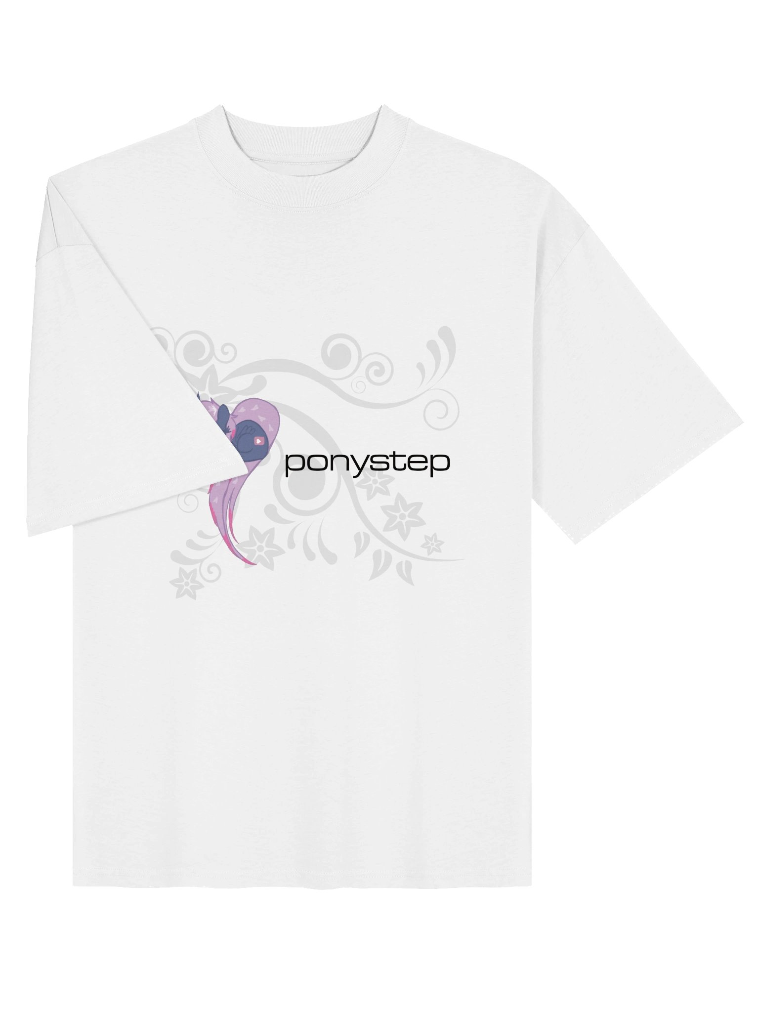 I Heart Ponystep Oversized Shirt BOW product image (3)