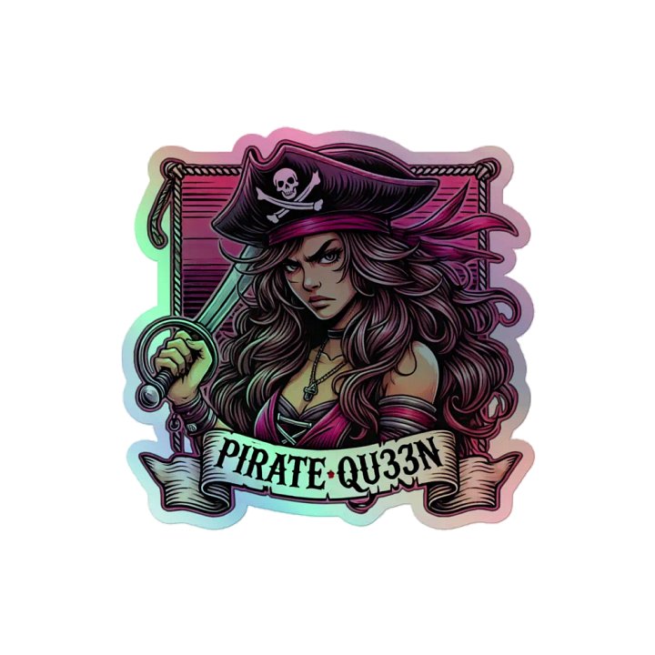 PirateQueen Holygram Sticker product image (2)