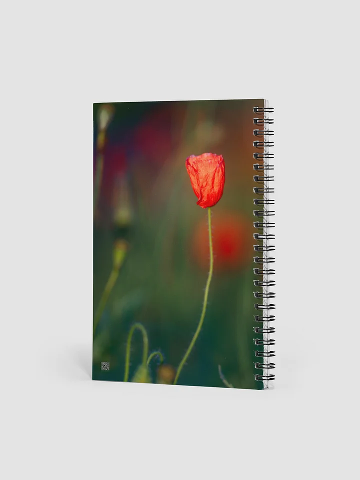 Solitary Bloom Spiral Notebook product image (2)