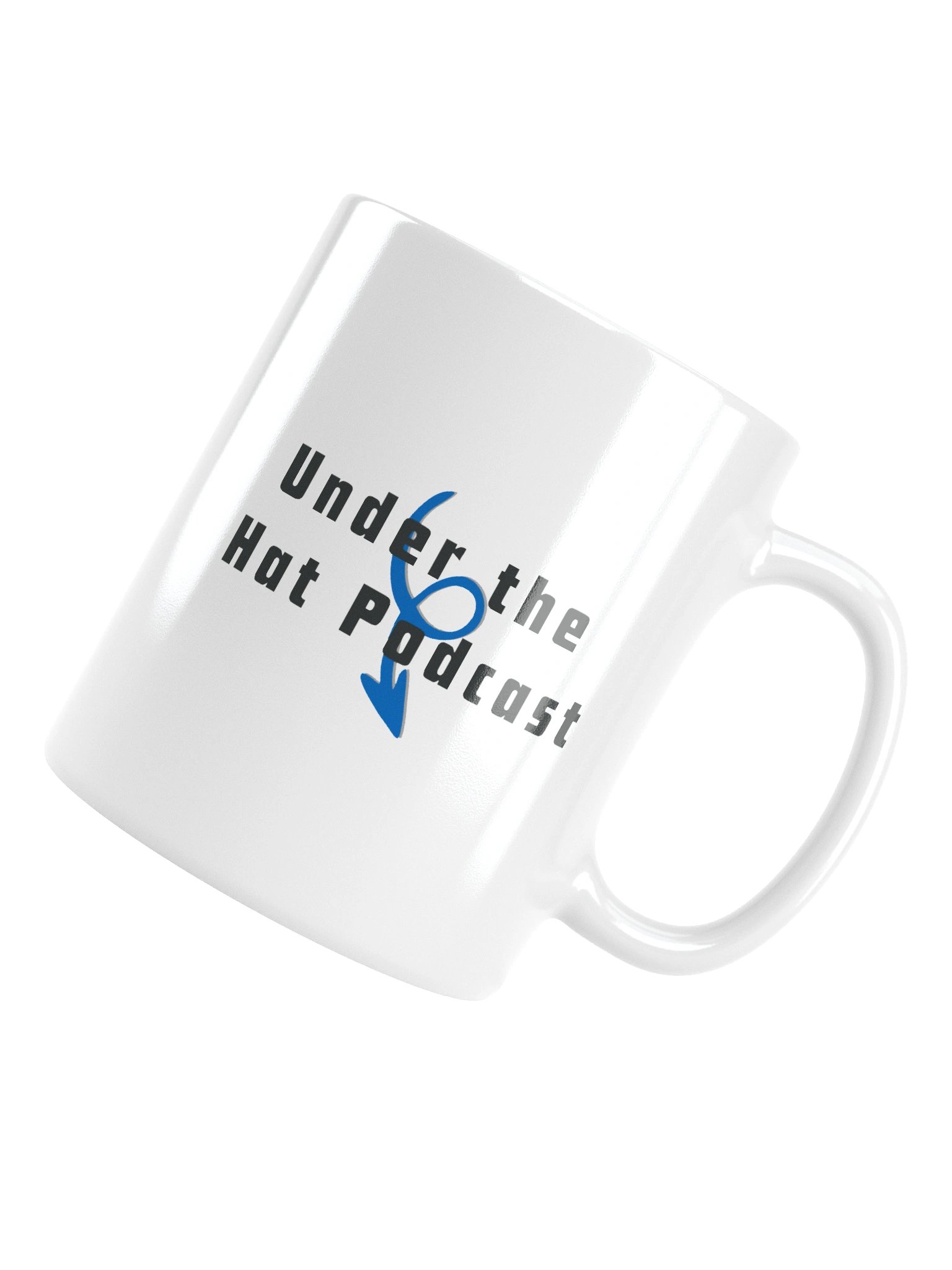 White Podcast Mug product image (14)