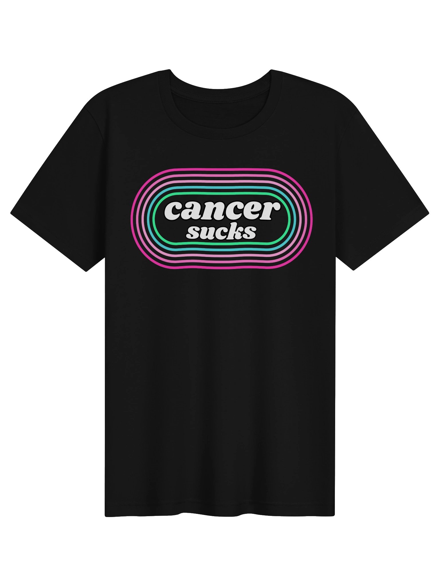 Cancer Sucks Retro T-Shirt product image (1)