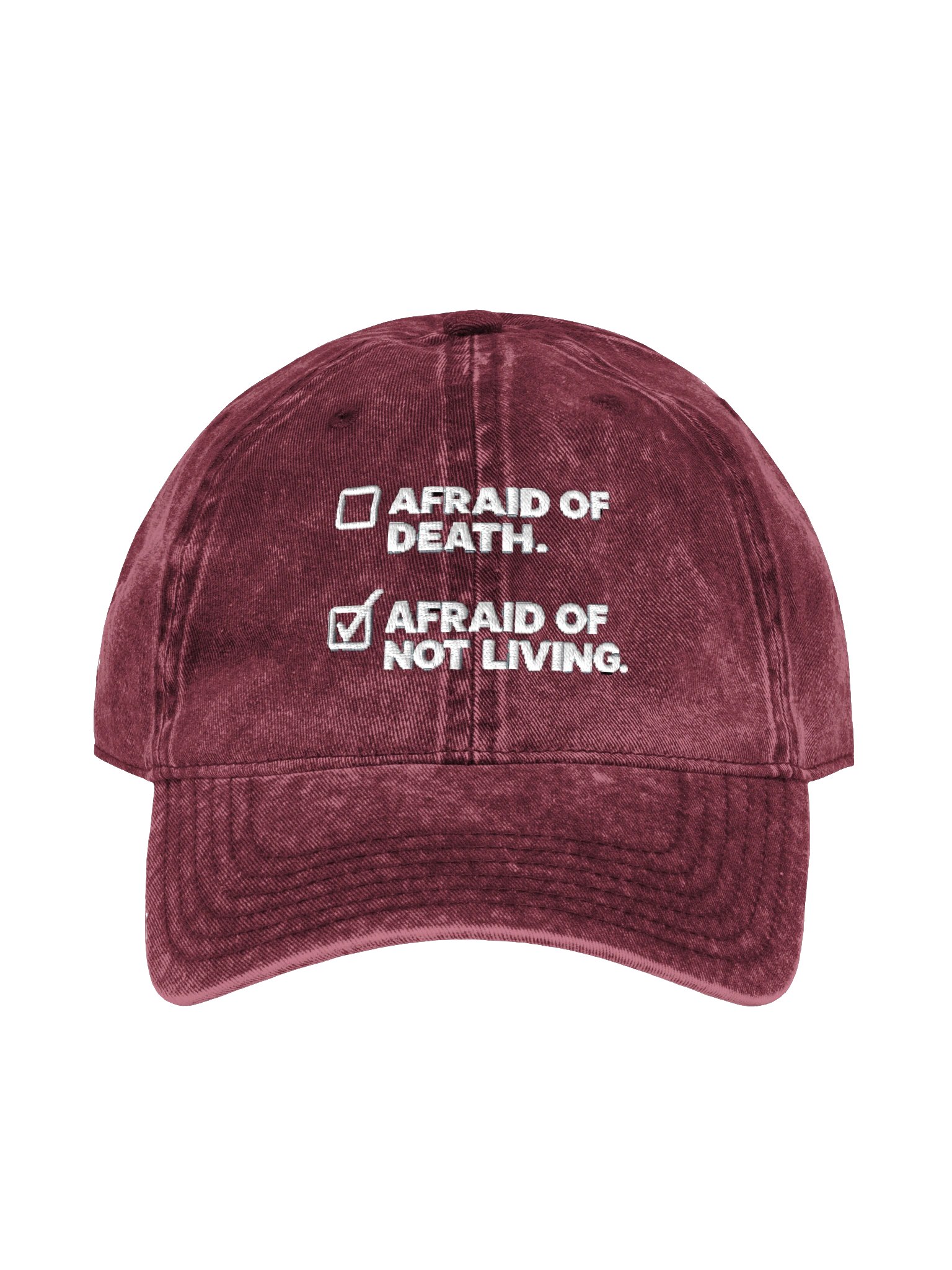 afraid of not living product image (1)