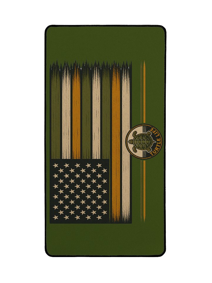 Turtle Life-Flag Desk pad product image (2)