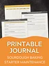 Printable Sourdough Baking Journal &amp; Printable Starter Maintenance Journal - BreadXBaker