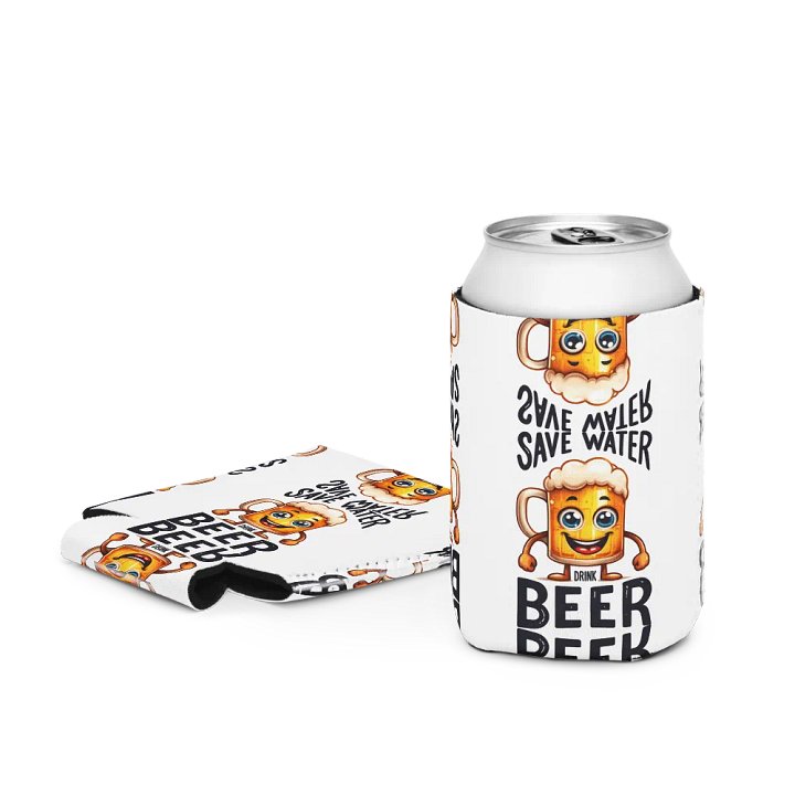 Save Water Drink Beer Can Cooler – Insulated Holder for Cold Drinks product image (1)