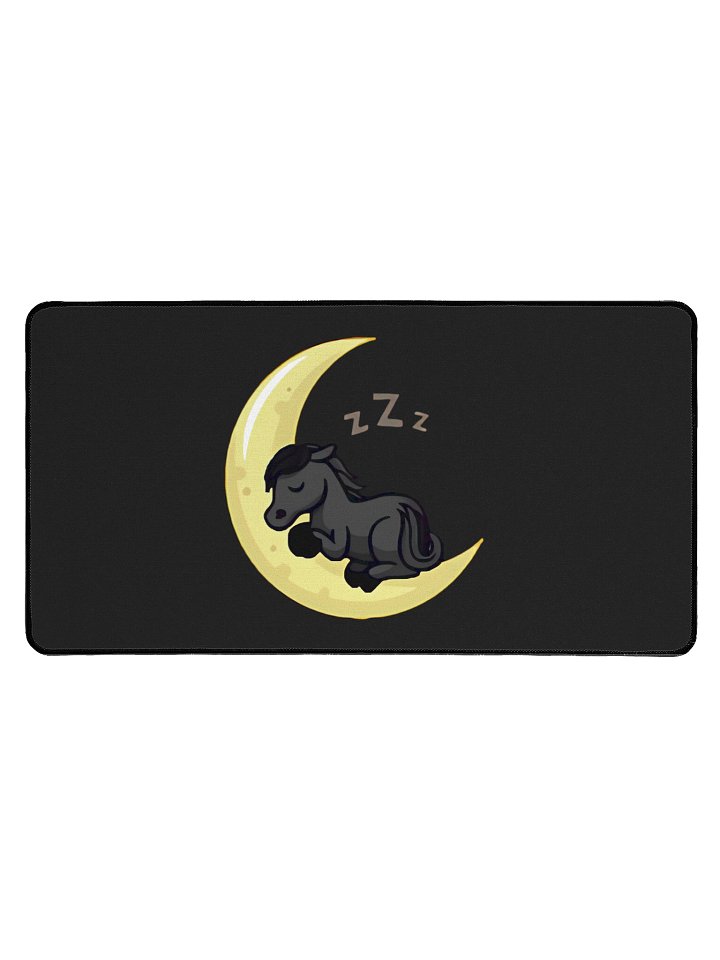 Sleepy Moon Desk Mat 15.5" x 31.5" product image (1)