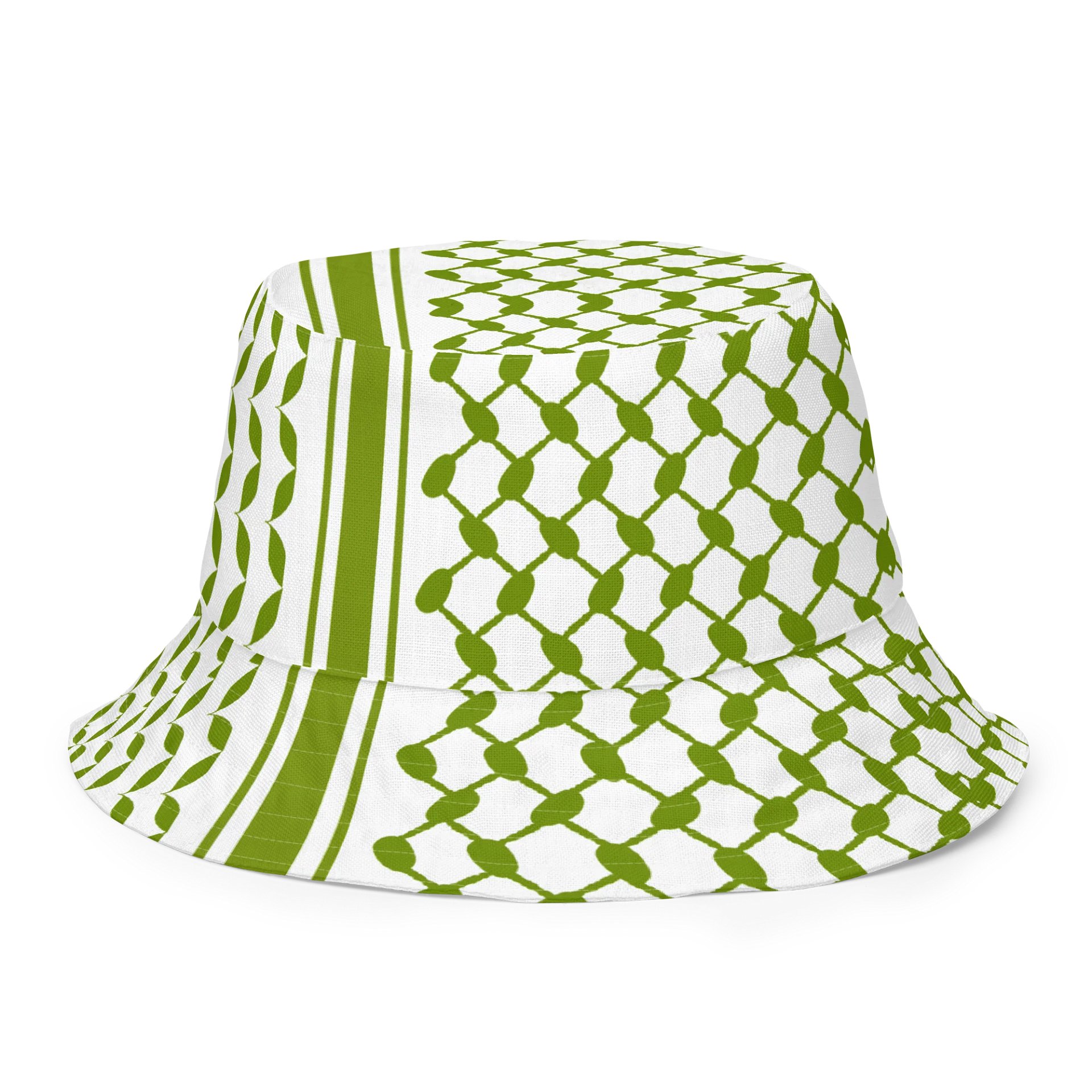 Olive Keffiyeh Unisex Bucket Hat product image (2)