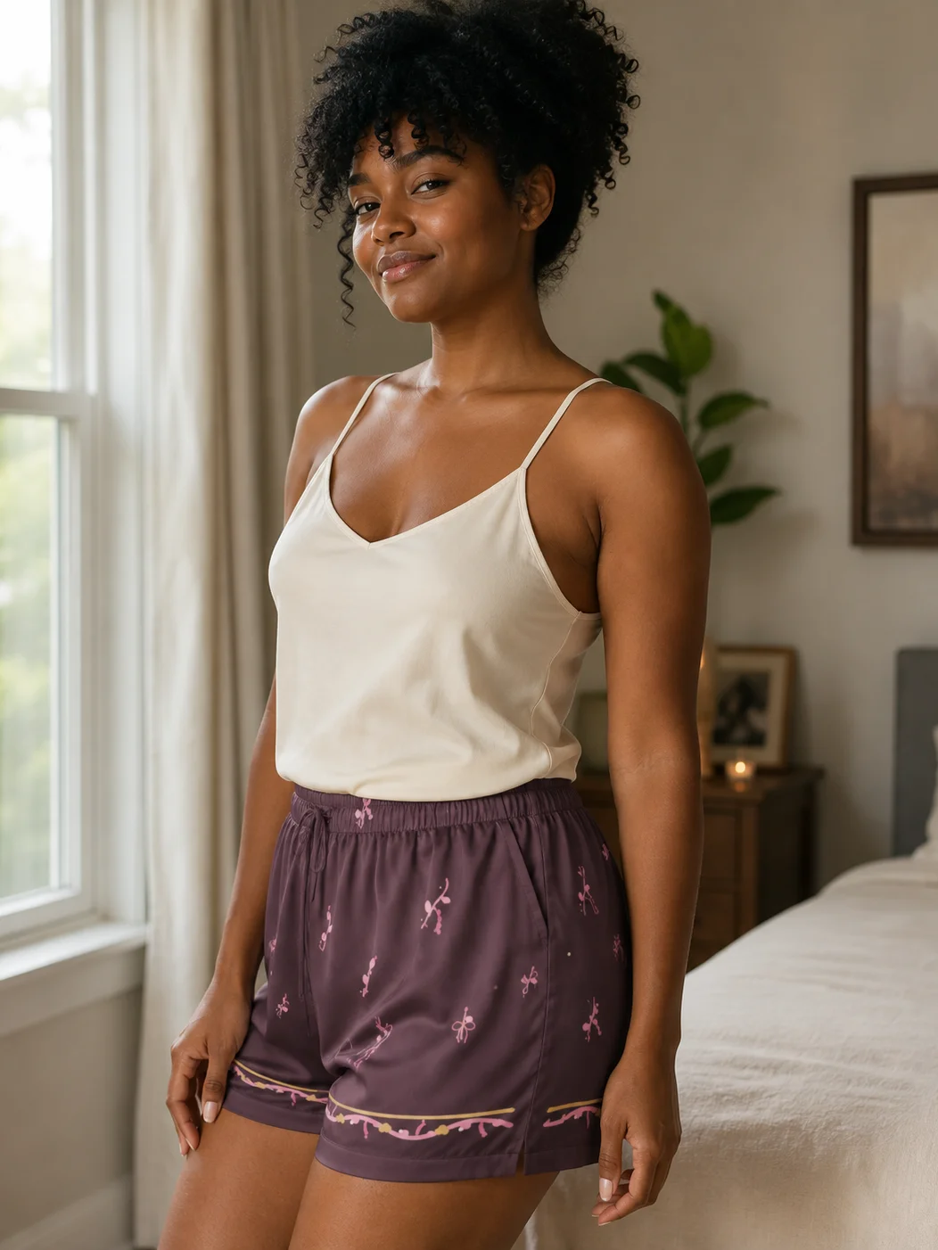 Wisteria at Dusk Regency Pajama Shirt product image (4)