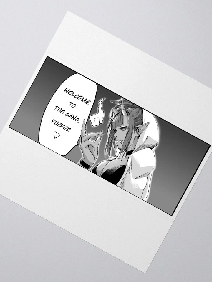 Welcome to the Gang Sticker product image (2)