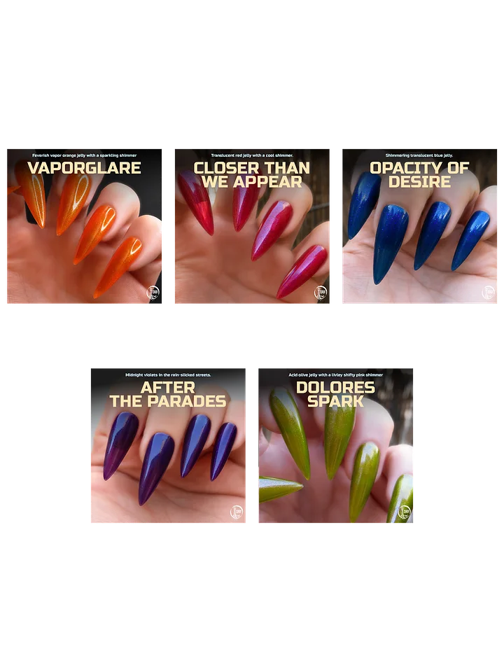 PRIDE CITY NIGHTS - A Moody Spectrum of SF Pride Shades   product image (1)