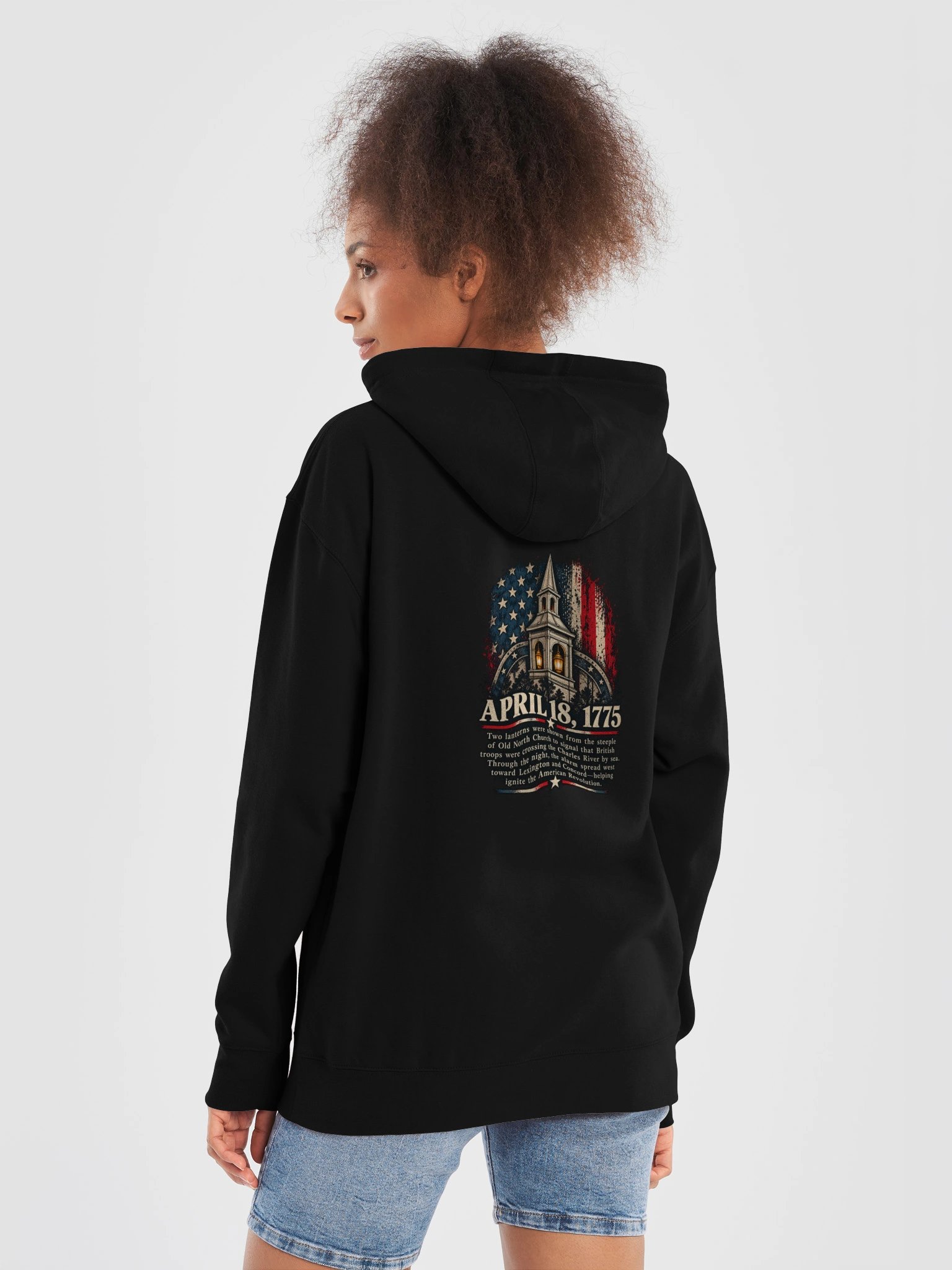 1775 Supply Company — April 18, 1775 — History Series — Hoodie product image (6)