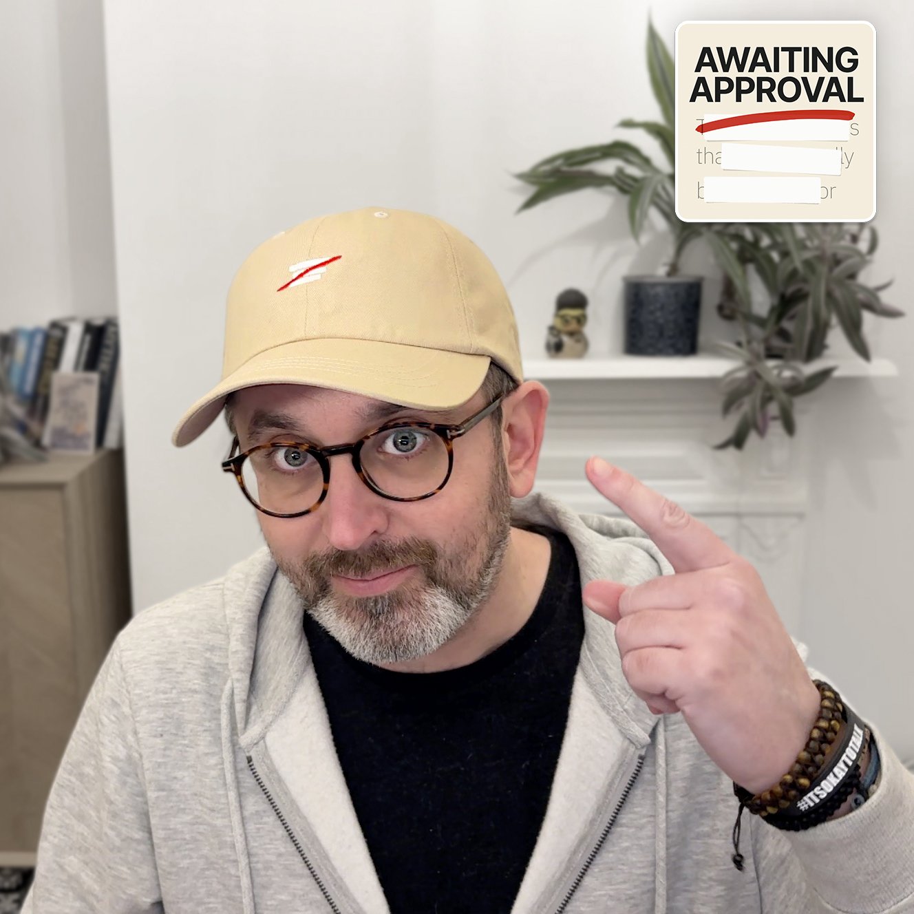 Awaiting Approval - Red Strike Cap (Original) product image (5)