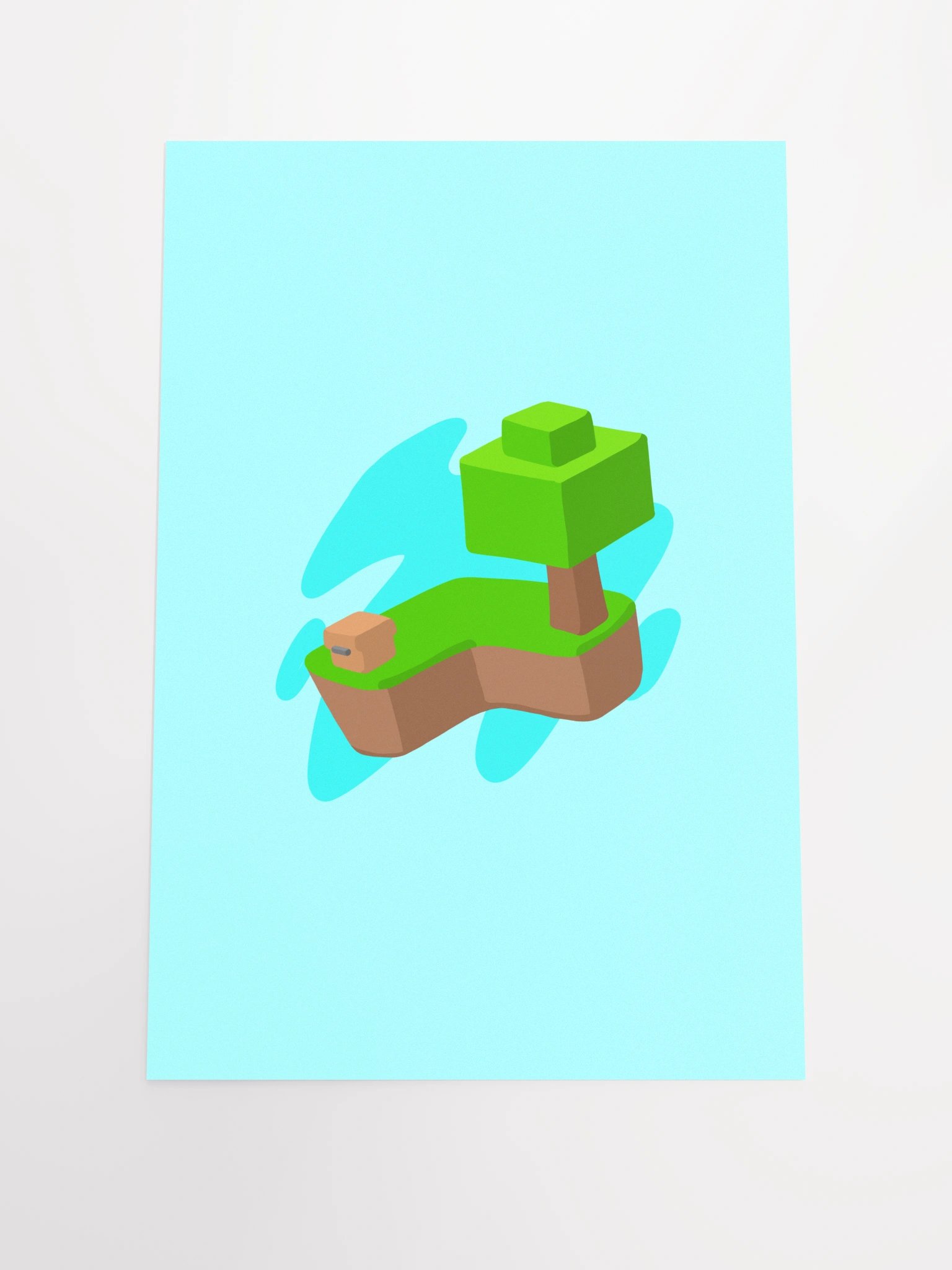 Skyblock Island Poster product image (4)