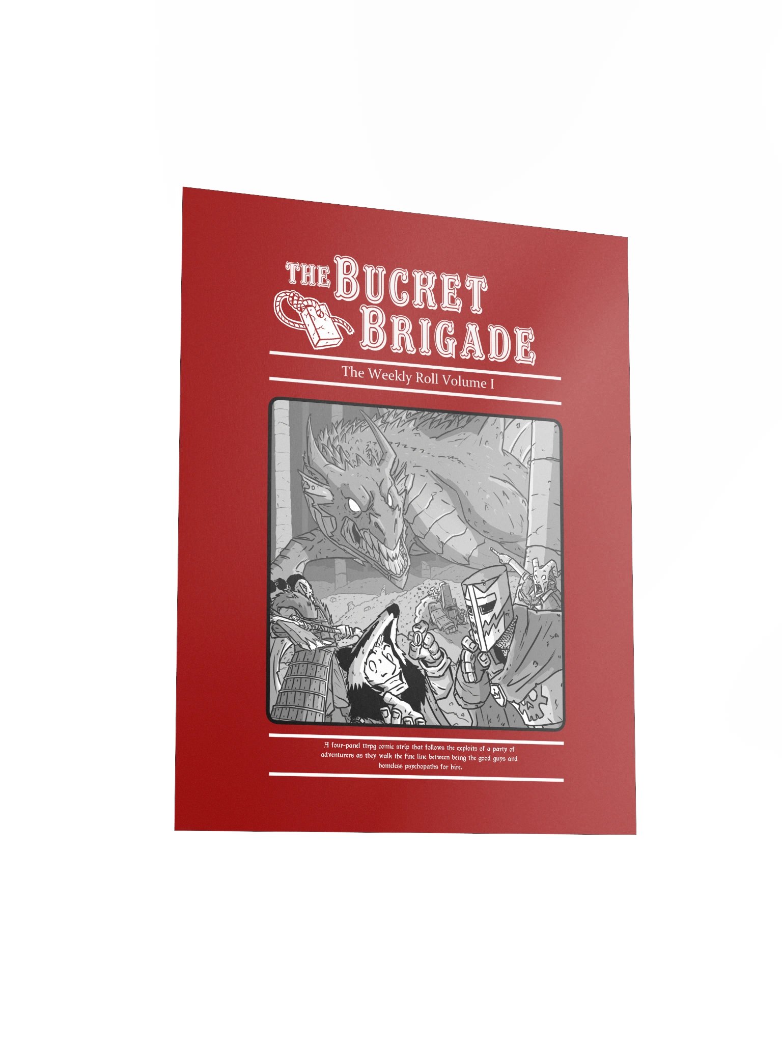 Red Box Cover Print product image (3)