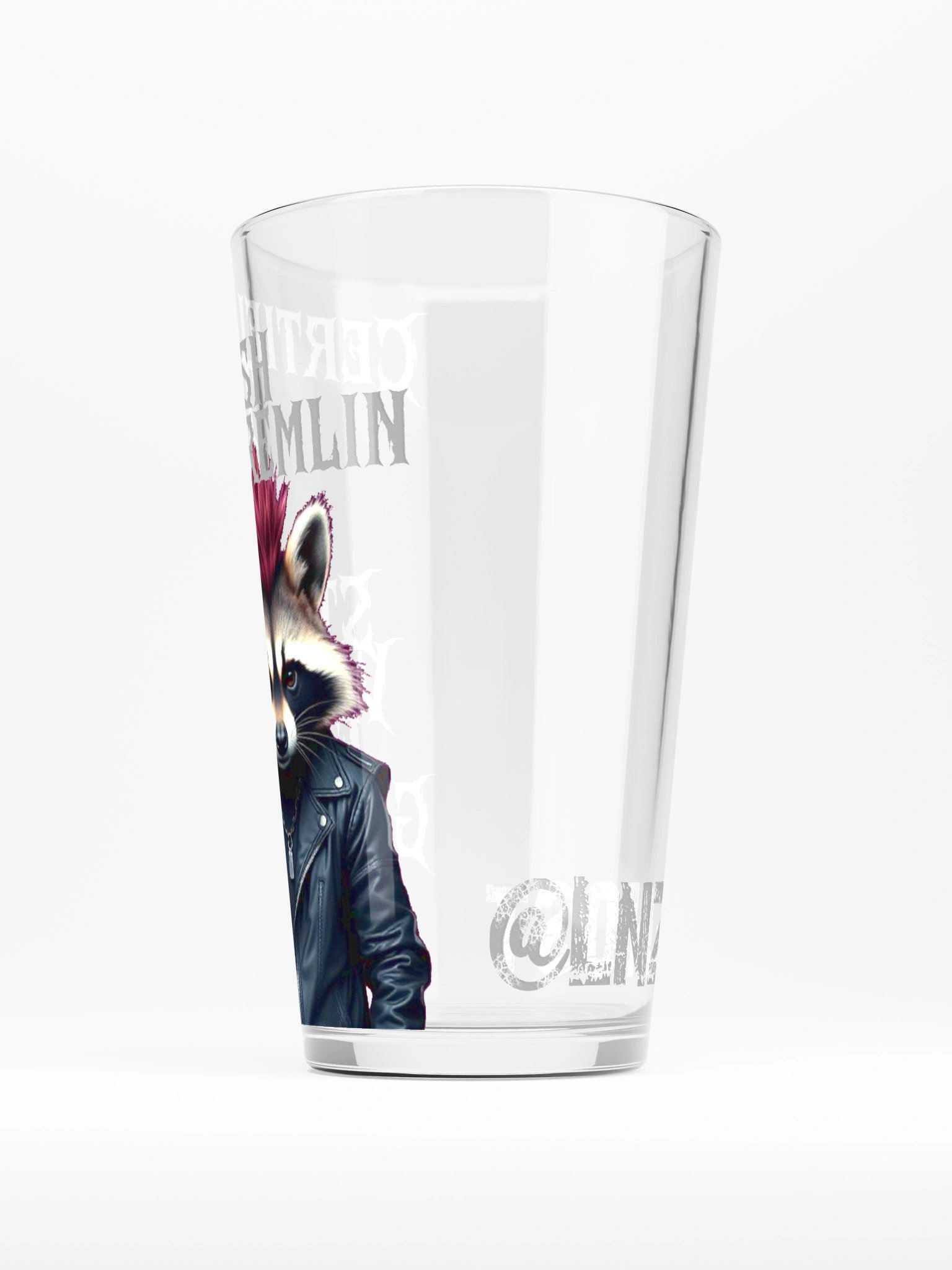 Trash Racoon Glass product image (1)