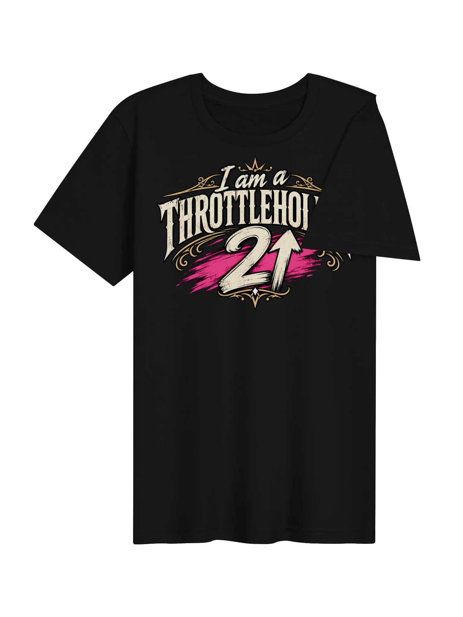 "I Am a Throttleholics 2 Up" Vintage Graphic Tee product image (4)