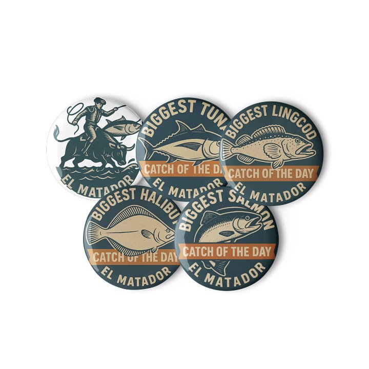 Biggest Catch Pins product image (2)