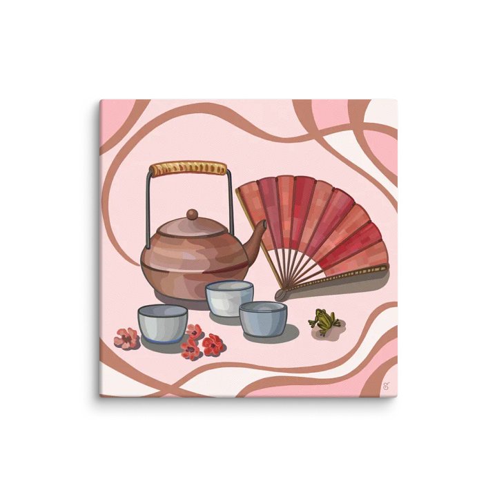 Tranquil Tea Time Canvas Set - Coffee Shop No. 8 product image (1)