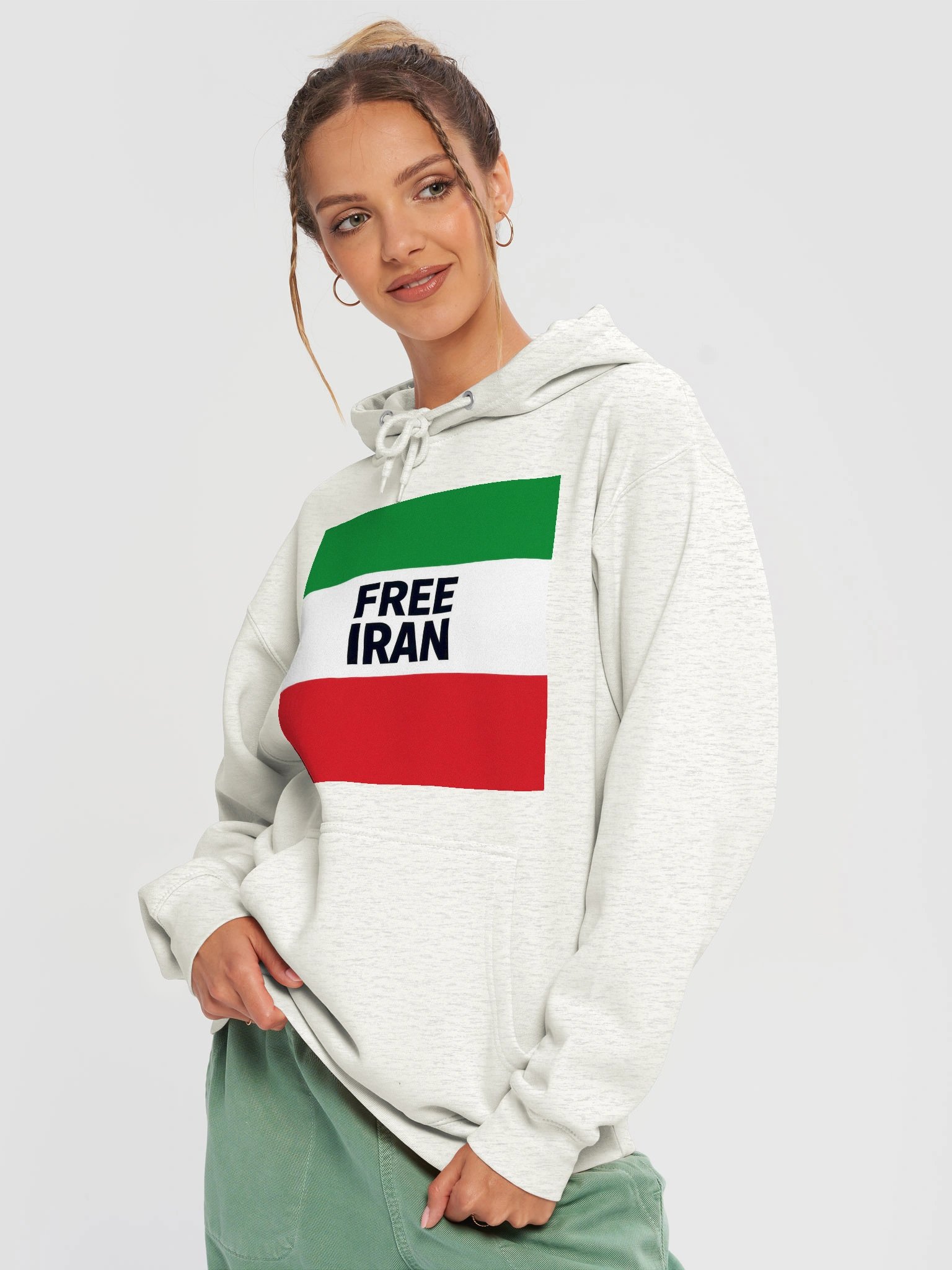 Free Iran Colors Women's Hoodie product image (17)