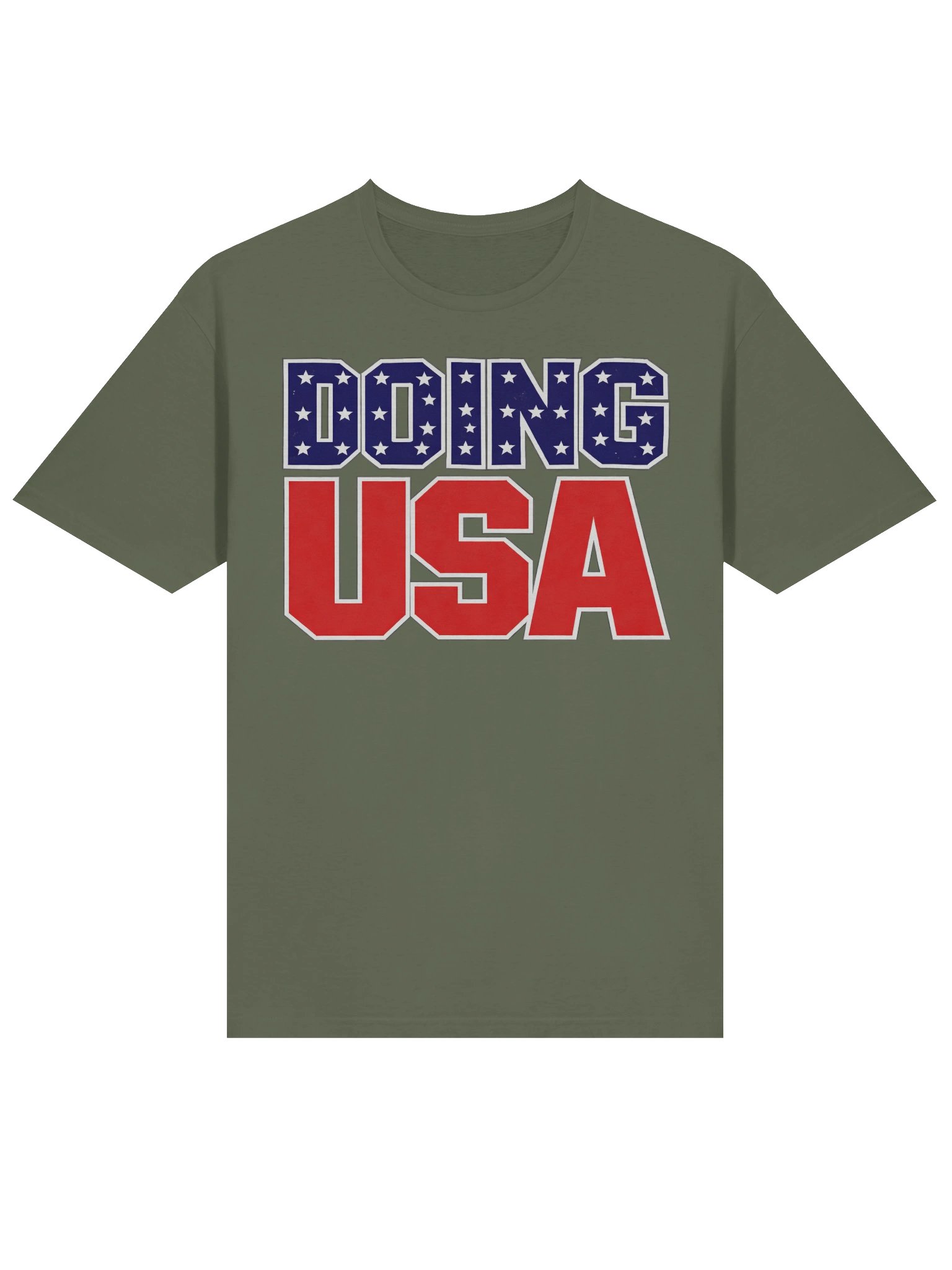 Doing USA Patriotic T-Shirt | Bold American Pride Graphic Tee product image (2)