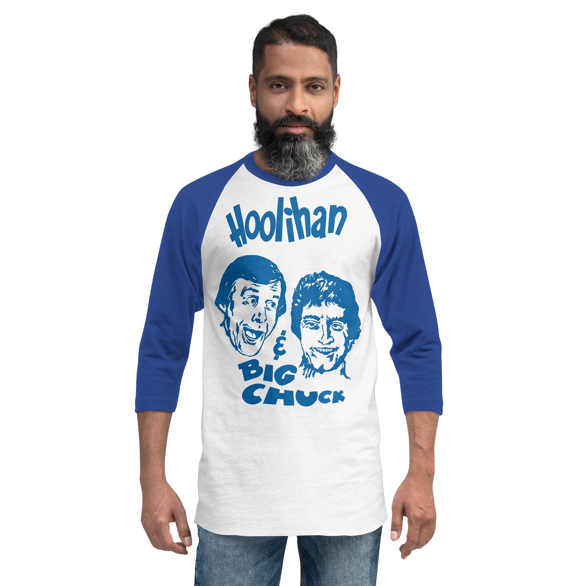 Early 70's H&BC 3/4 Sleeve T in Blue product image (2)