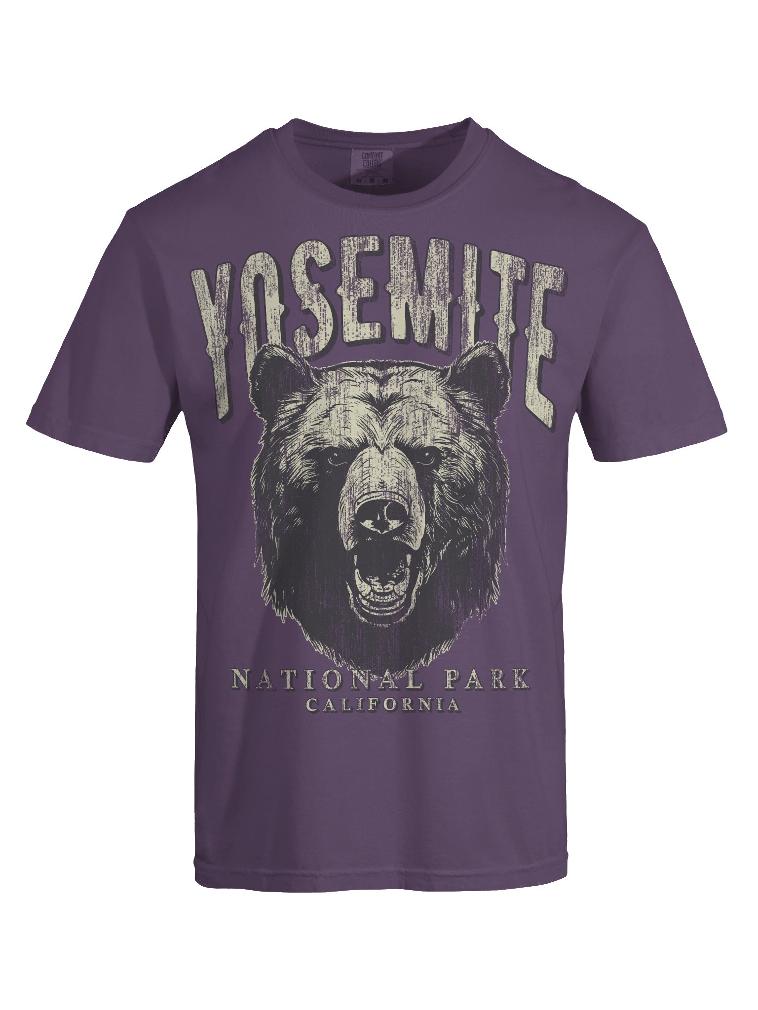 Yosemite National Park Shirt – Vintage Bear Graphic Tee California product image (8)
