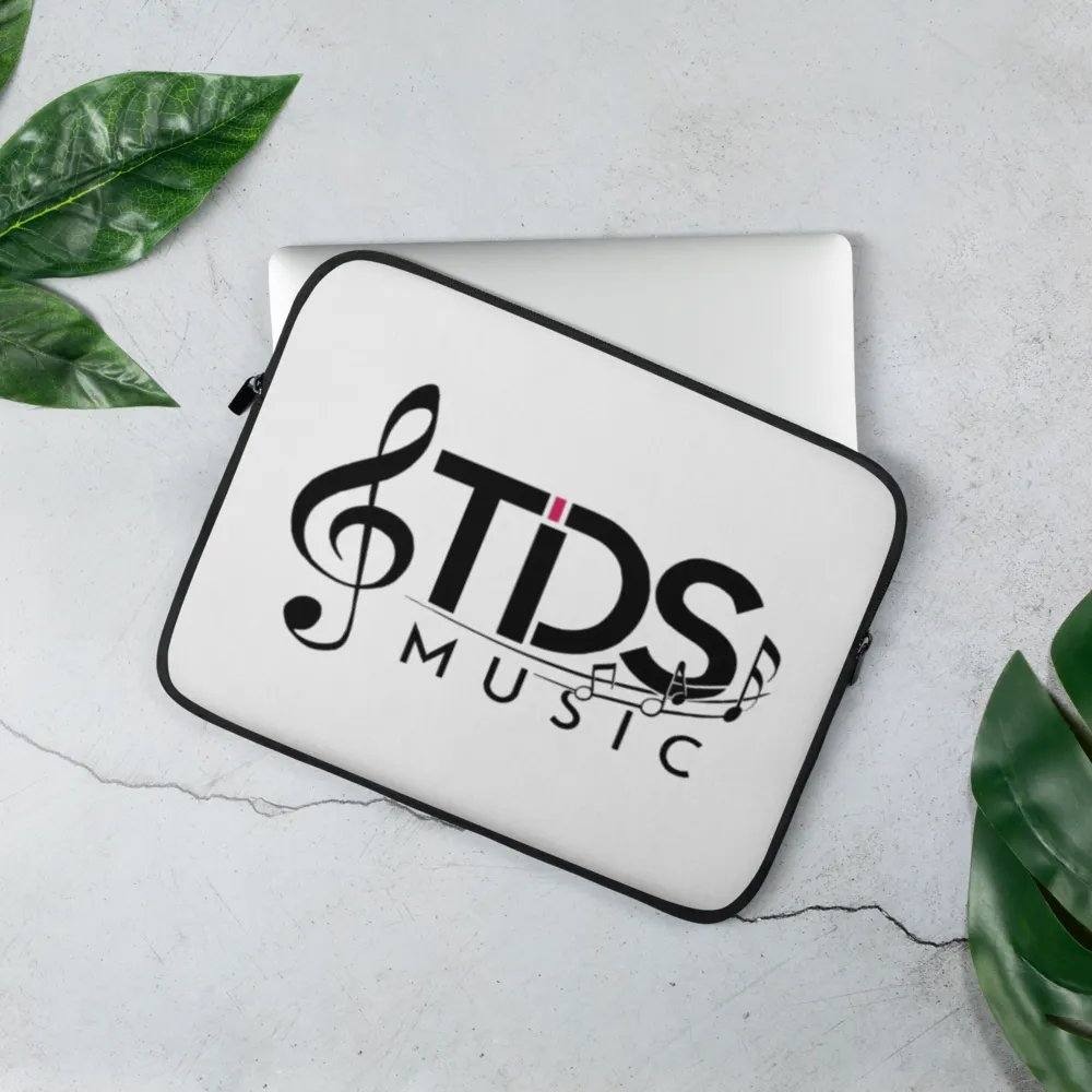 TDS Music Neoprene Laptop Sleeve - Water-Resistant, 13" & 15" Sizes product image (1)