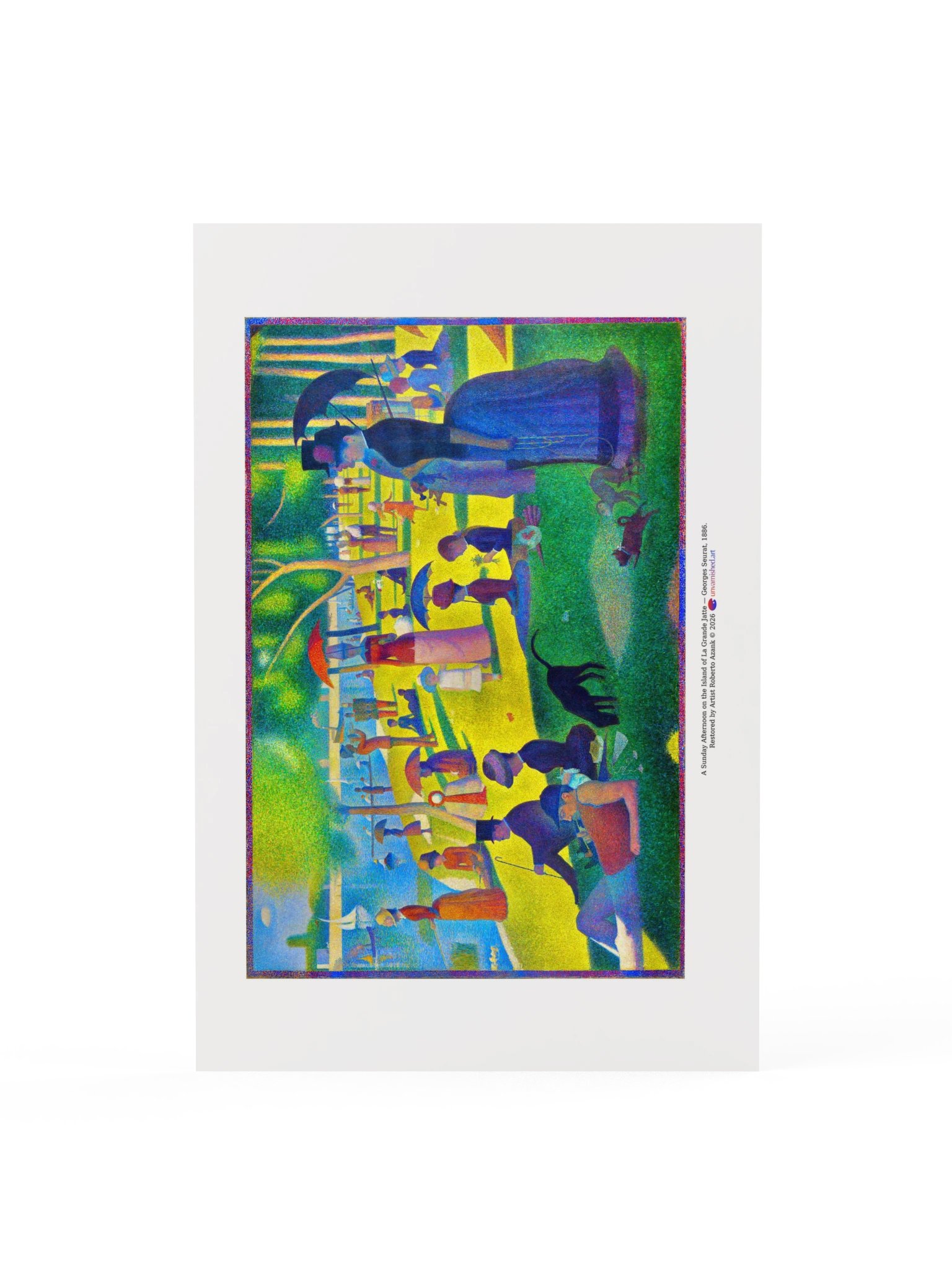A Sunday Afternoon on the Island of La Grande Jatte — Poster product image (1)