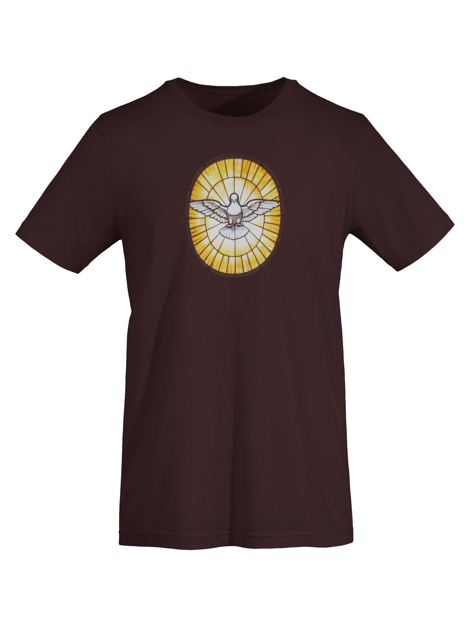 Holy Spirit Stained Glass Dove T-Shirt product image (5)