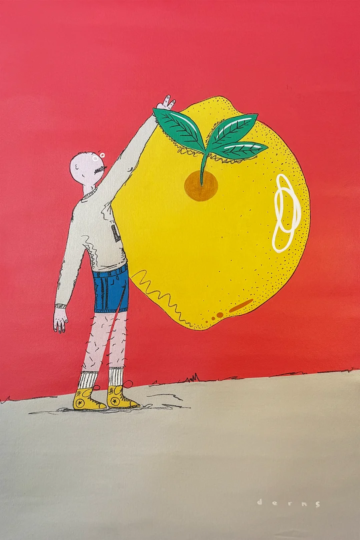 Lemon (Canvas 20"x30") product image (1)