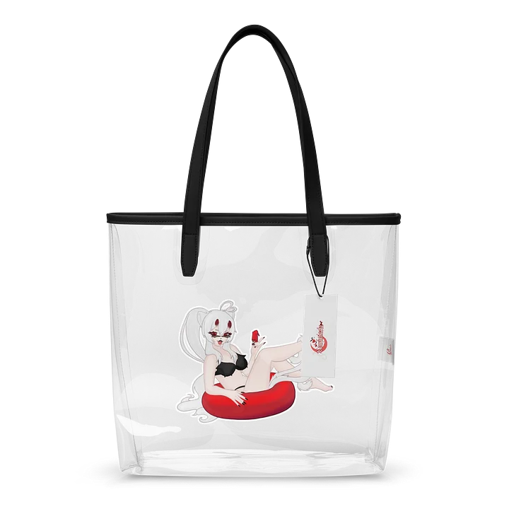 Floatie Neko Clear Plastic Tote product image (1)