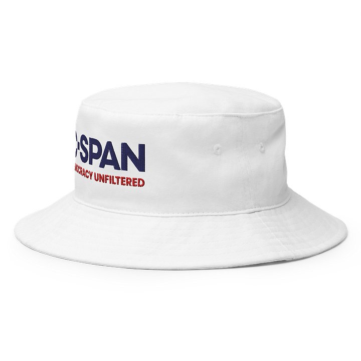 C-SPAN Democracy Unfiltered White Bucket Hat product image (2)
