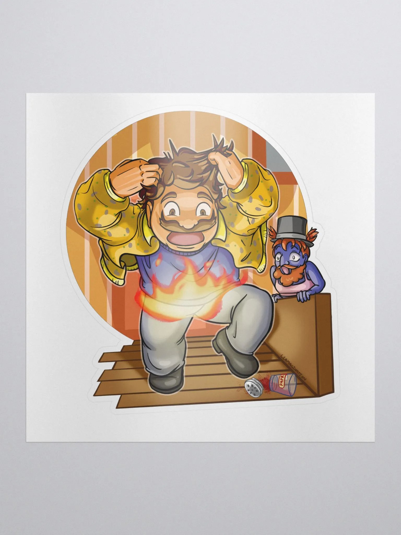 Gus's Paprika Problem sticker product image (1)