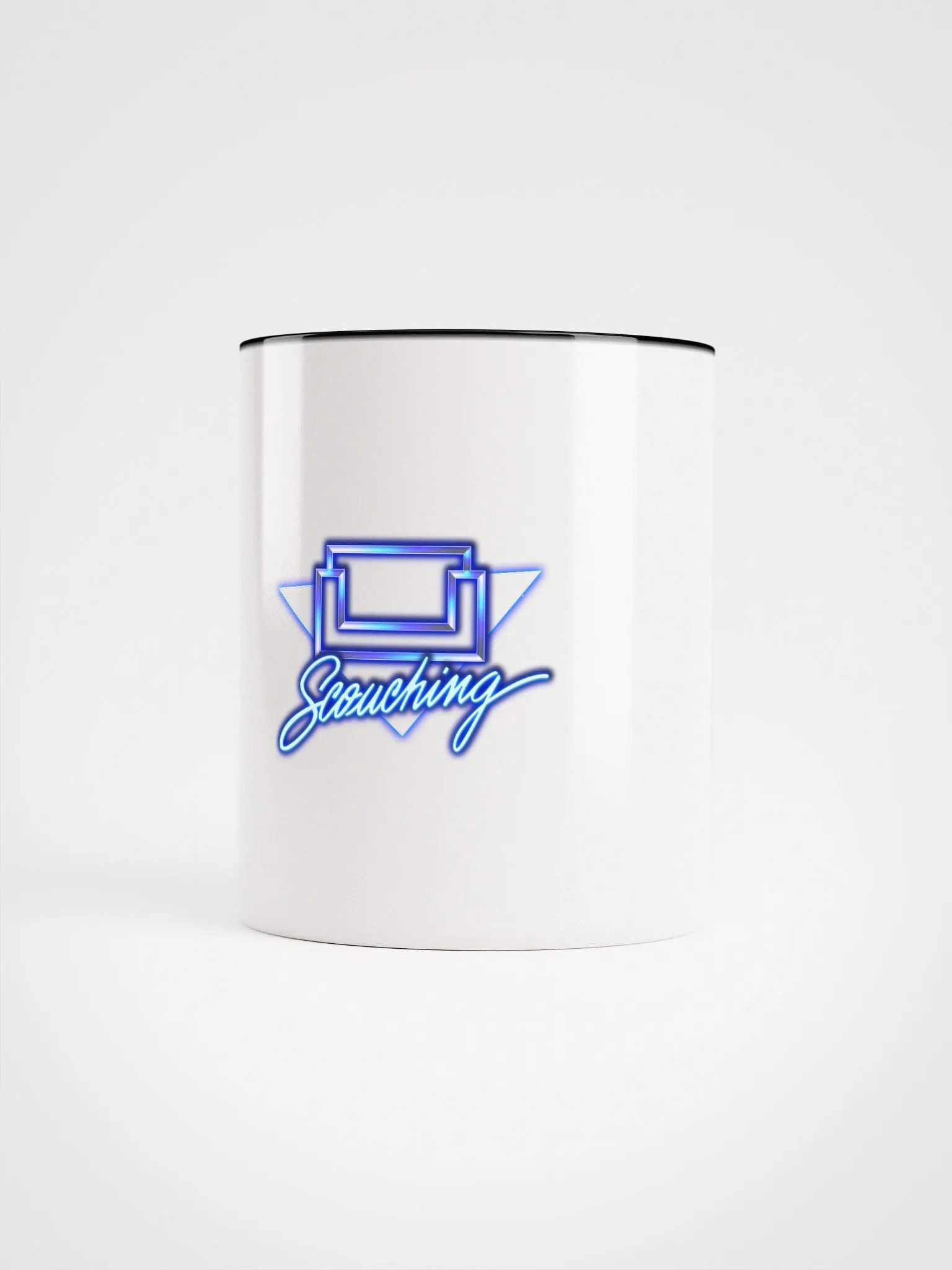 Neon Geometric Script Mug product image (1)