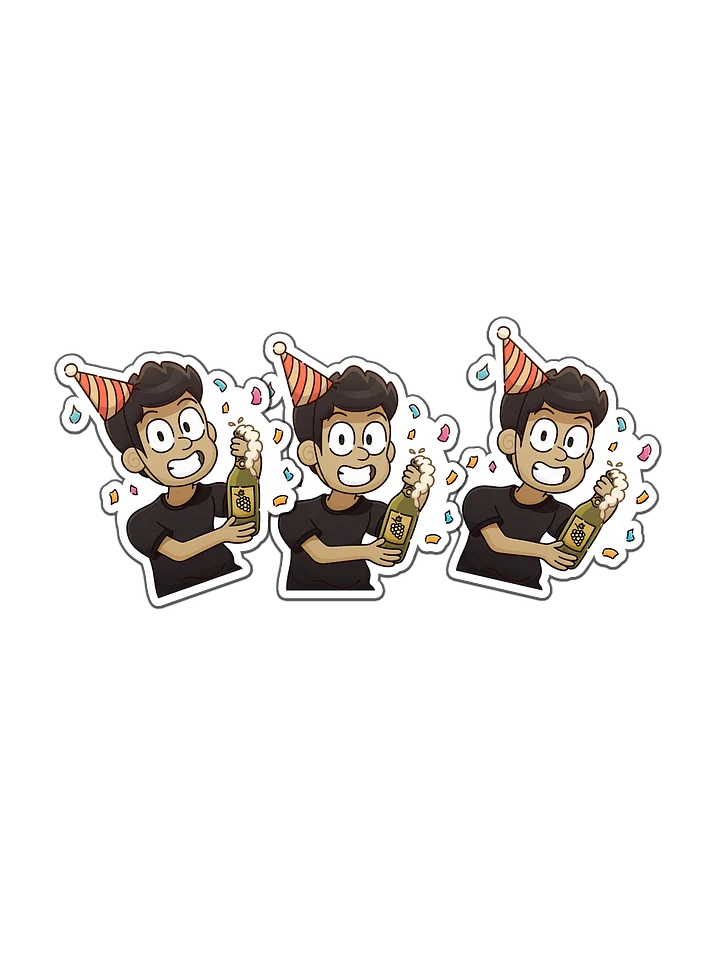 3x ReyGGTV 21st Birthday Stickers product image (1)