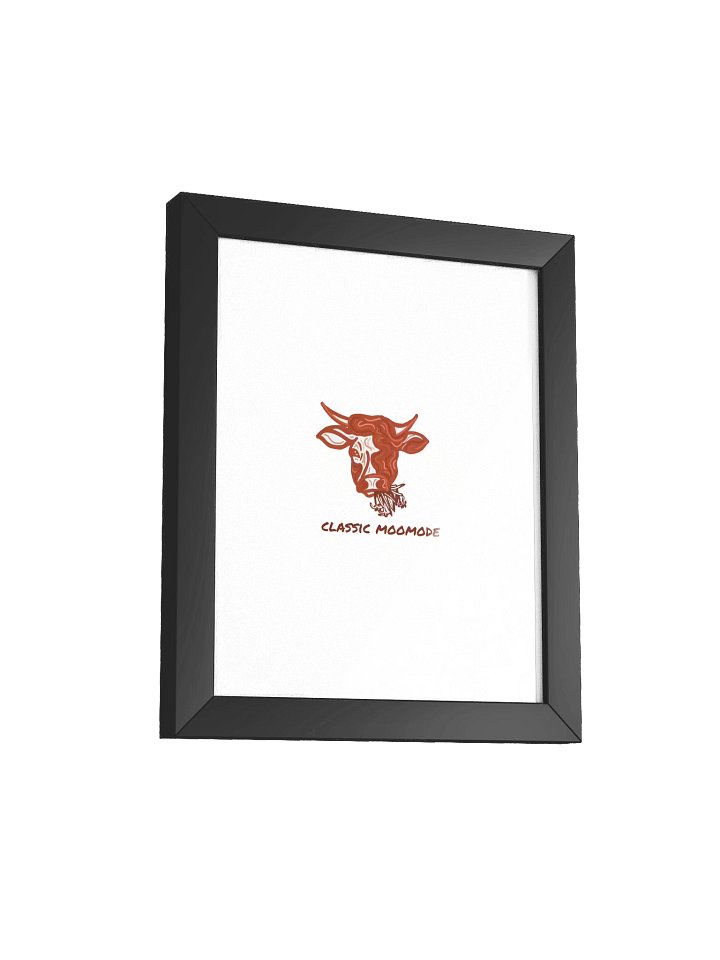 Classic MooMode - Framed Poster product image (2)