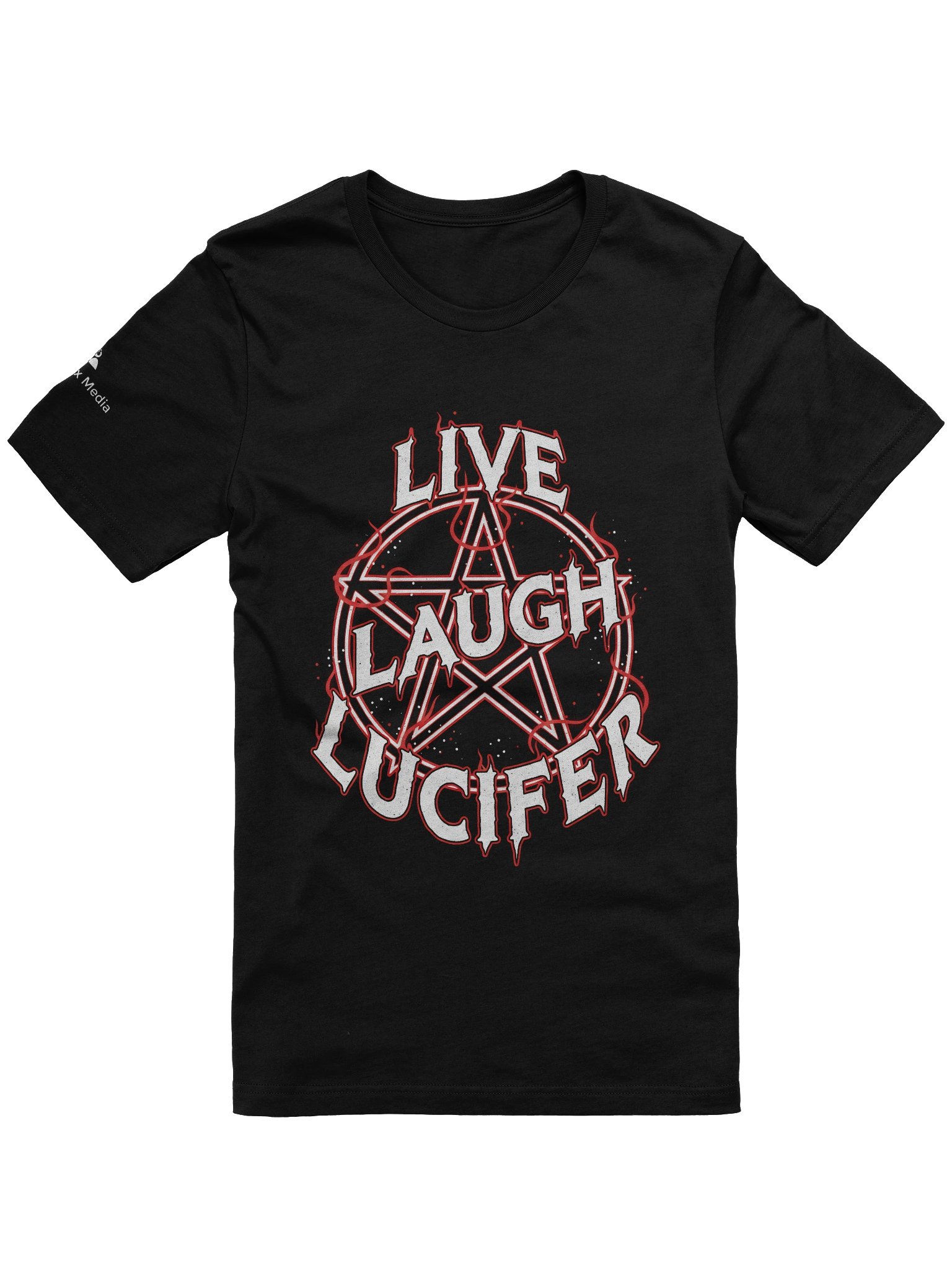 Live Laugh Lucifer 2026 Tee - Black product image (1)