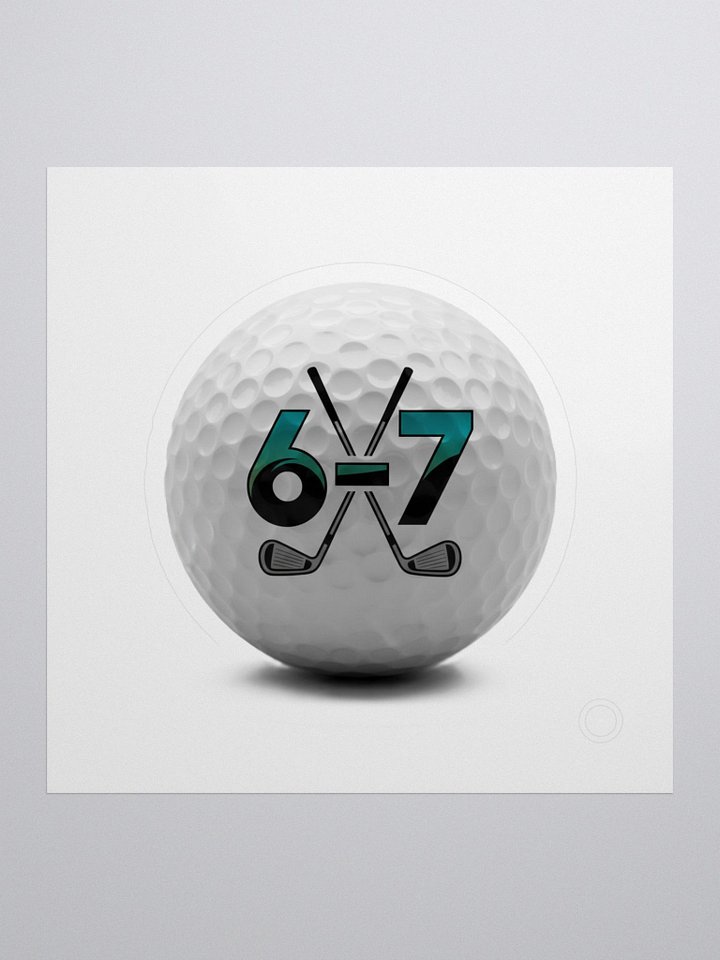 6-7 Golf drip sticker product image (1)